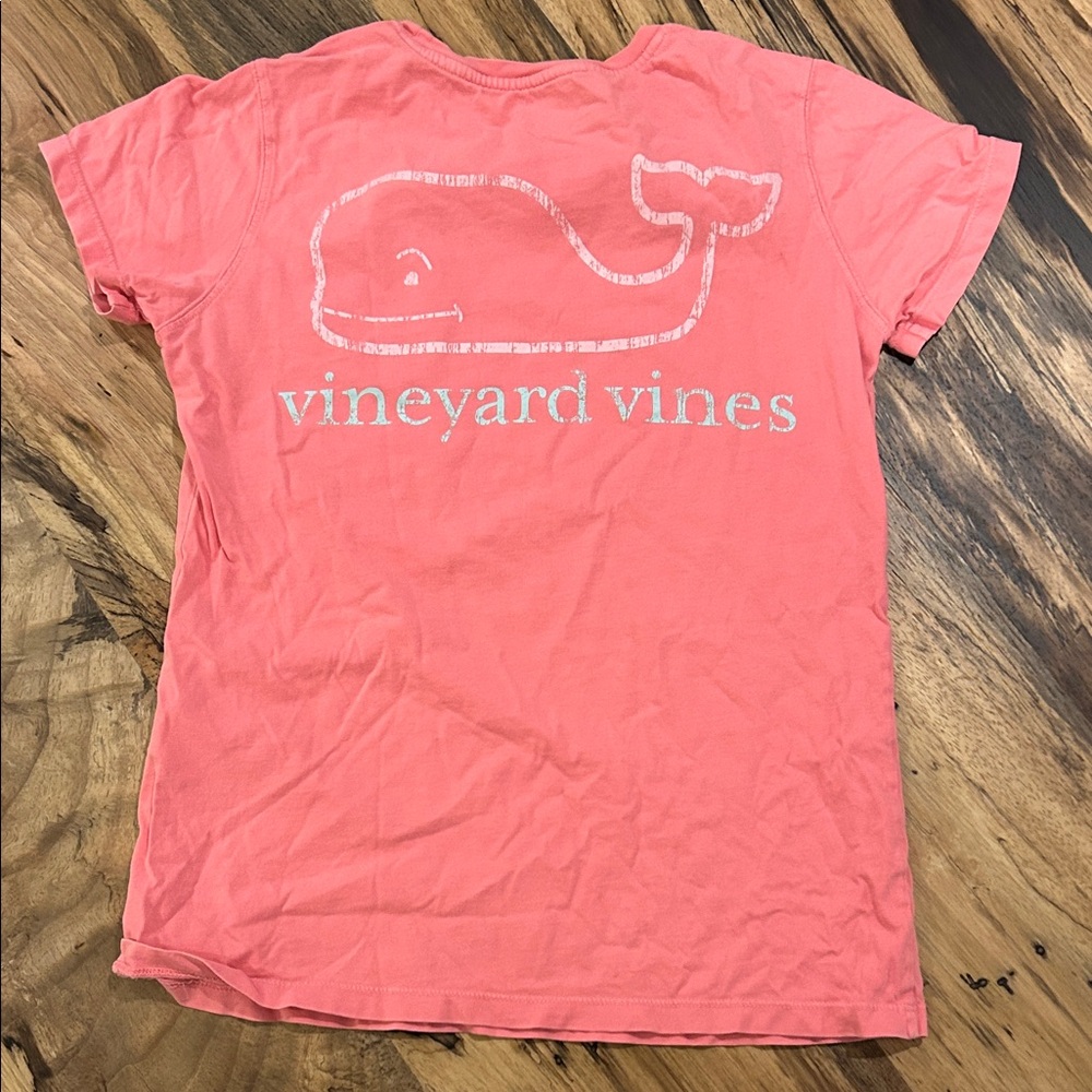 VV Coral T-Shirt with Pocket Logo